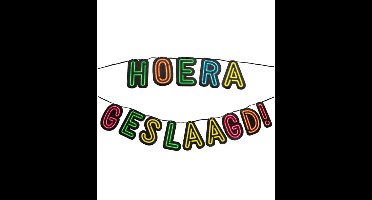 Neon slinger - hoera geslaagd