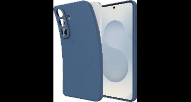 Just in Case hoesje geschikt voor Samsung Galaxy S26 Plus Hoesje geschikt voor MagSafe - Color Backcover - Blauw