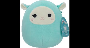 Squishmallows Jacob Aqua Blauwe Lam - Knuffel 19 cm – Originele Jazwares Pluche