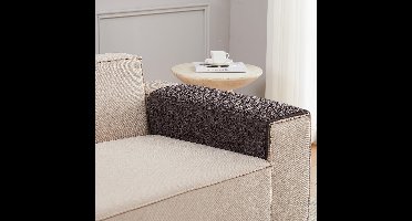 1 Stuk Antislip-armleuninghoes Van 51 x 51 cm, Wasbare Antislip-armleuninghoes Voor Huisdieren (Koffiekleurig)