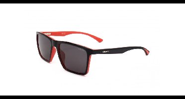 Police SPLN26 Shiny black with semi matt red parts 54/17/145 MAN Zonnebrillen
