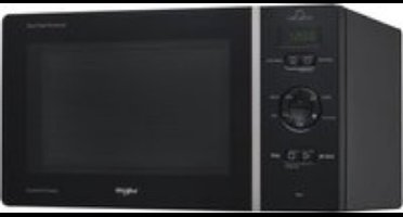 Whirlpool MCP 347 BL -1 vrijstaande magnetron zwart + 3 Jaar Gratis Extra Garantie