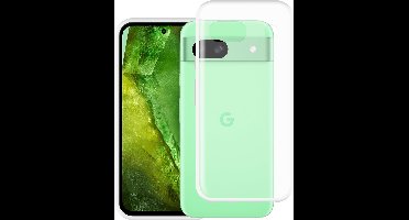 Just in Case hoesje geschikt voor Google Pixel 8a Hoesje Siliconen - Flexibele Case - Transparant