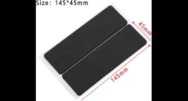 *** 4 Vel Zelfklevende meubelonderzetters - Vierkant - Meubel onderzetters - Vloerbeschermers - Vloerbeschermer - Anti-slip stoelpoot - Anti-kras vilt -- Bescherm uw Vloer - van Heble® ***