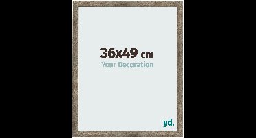 Your Decoration - Fotolijst 36x49 cm - MDF - Metaal Vintage - Bologna