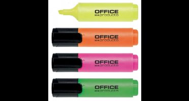 Markeerstift assorti, 2-5mm, 4 kleuren