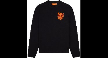 Cruyff - Legacy Holland Retro Lange Mouwen Shirt - Zwart - S