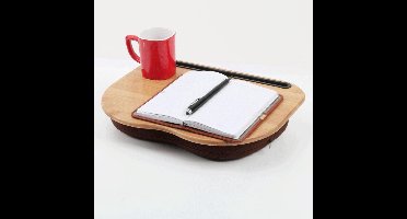 Draagbaar Laptop Bureau met Kussen, Geschikt voor Laptops tot 15.6 Inch, Ideaal voor Bed, Bank en Reizen