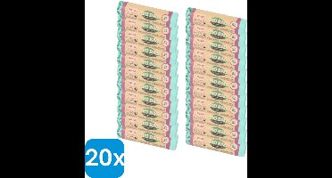 Biozakken 5 liter groen 35x37 cm | Doos 200 stuks | 20 rol à 10 zakken