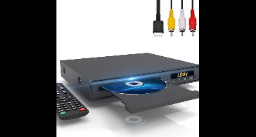ApexArte® DVD Speler met HDMI - Blu Ray Spelers - Externe DVVD Speler - Zwart