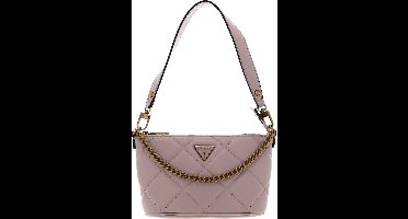 GUESS Schoudertas Avondtas Cessily Bucket Nude Roze