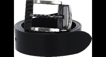 PICARD Leren Riem Belt Leather Belt W110 Black Zwart