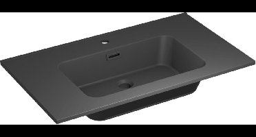 Allibert wastafel Shadow 80 cm mat zwart