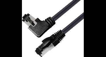 BKL Electronic 144032 RJ45 Netwerkkabel, patchkabel CAT 8.1 S/FTP 3 m Zwart Halogeenvrij 1 stuk(s)