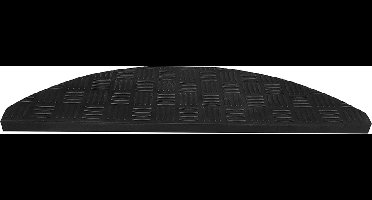 IVOL Trapmatten Rubber 17.5 x 60 cm - Tear - Halfrond - 10 stuks