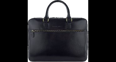 bugatti Afzonderlijke gevallen Laptoptas met laptopvak Briefcase Black Zwart