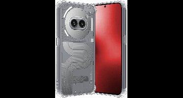 Hoesje - Geschikt voor Nothing Phone (2a) Plus - Sterk & Shockproof - Siliconen Case - Back Cover - Telefoon Hoes Shock Proof - Transparant