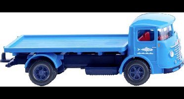 Wiking 047606 H0 Vrachtwagen Büssing 4500 vrachtwagen met platte laadbak voor zeevissen