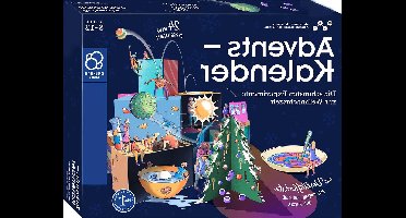 oCreon Adventskalender 2023 - De Beste Experimenten voor de Kerstperiode - Experimentkit voor Kinderen
