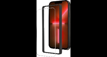 Screenprotector - Geschikt voor Apple iPhone 13 Pro Max - Met Installatie Frame - Beschermglas - Gehard Glas - Tempered Glass - Screen Protector - Inclusief Montage Kit