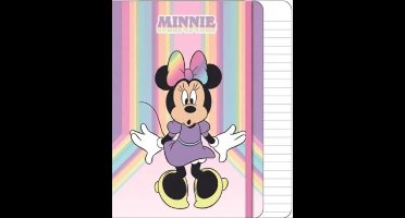 Disney - Minnie Mouse - Notitieboekje - A5 - 14,5 X 21 Cm - Papier/folie