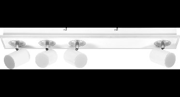 LEDVANCE DECOR SPOT MARS, 58,5W, 2.960lm, wit, spot, verstelbare koppen, veelzijdig gebruik, interieurspot, warm witte lichtkleur, hoogwaardige optiek, eenvoudige installatie