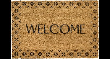 MD Entree - Deurmat - Kokosmat - Finesse - Stars Welcome - 40 x 60 cm