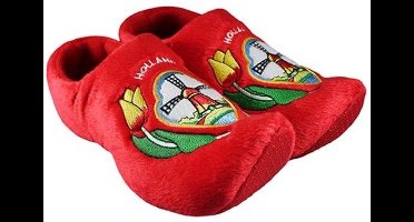 Klompsloffen rood - 42-44