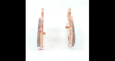 paar remblokken oem 13968r voor scooter nieuw