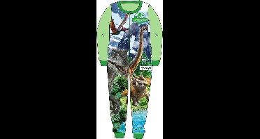 Jurassic World - Onesie - Maat 98/104 - Dinosaurus - Pyjama - Dino - Jumpsuit