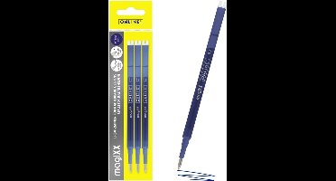 Gelschrijvervulling Online Magixx 0.7mm blauw blister à 3 stuks