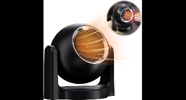 ApexArte® Auto Verwarming Ventilator - Auto Kachel 12 Volt - Heater - Ontdooier - 360 Graden Rotatie - Zwart