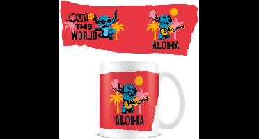 Lilo & Stitch Aloha Unisex Kop - meerkleurig - Standard