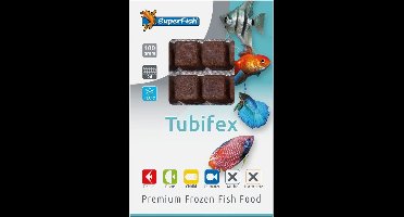 SuperFish Diepvriesvoer Tubifex 100 gram Diepvries