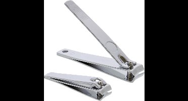 *** Ontdek de perfecte nagelverzorging met Heble® Duo Pack - 2 RVS Nagelknippers in verschillende maten voor perfecte teennagels en vingernagels - van Heble® ***