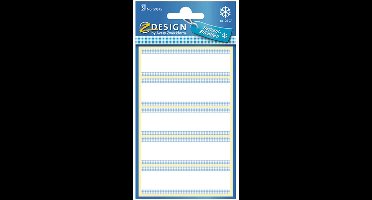 Avery Avery AV-59375 Z-Design Diepvriesetiketten 76x22 mm 25 Stuks Wit/Blauw
