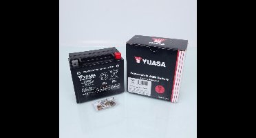 Batterie SLA Yuasa pour Moto Harley Davidson 1800 Flsts Softail Convertible 2010 à 2012 YTX20HL-BS / YTX20HL / 12V 18.9Ah Neuf