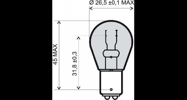 Ampoule Osram pour Scooter Suzuki 150 UX Sixteen 2008 à 2015 ARG Neuf