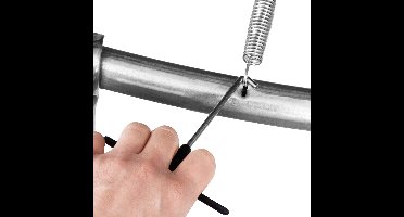Springos Trampolinespanner- Trampolineveren - Metalen - Haak - 15 cm