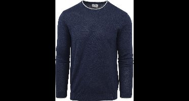 Suitable Trui O-Hals Johan Donkerblauw (navy) - Maat M - Heren - Sweater