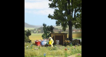 Busch - Imkerei H0 (Bu1179) - modelbouwsets, hobbybouwspeelgoed voor kinderen, modelverf en accessoires