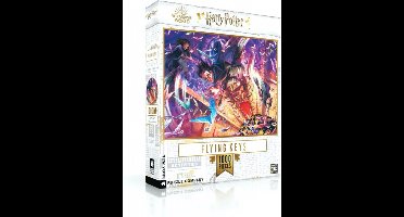 The New York Puzzle Company Harry Potter Flying Keys - 1000 stukjes - 13+ jaar