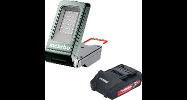 Metabo BSA 18-1000 Accu-bouwspot 18 V 1000 lm + 1x accu 2.0 Ah - zonder oplader