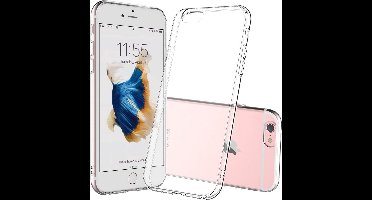 New Age Devi - Transparante Gel Silicone Hoes geschikt voor iPhone 6s Plus