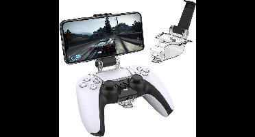 oCreon PS5 Controller Phone Mount Clip - Vouwbare Mobiele Telefoonhouder voor DualSense Controller