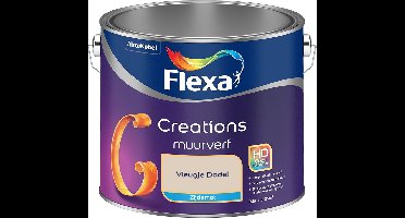 Flexa - Creations Muurverf Zijdemat - Vleugje Dadel - Mengverf - 2.5 L