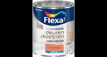 Flexa - Mooi Makkelijk Deuren & Kozijnen Zijdeglans - Fresh Orange - Mengverf - 0.75 L