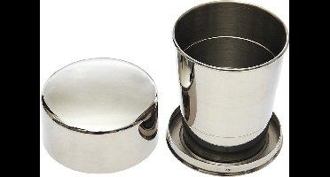 Fosco RVS Beker - Opvouwbaar - 150 ml