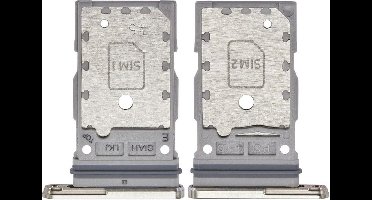 For Samsung Card Holder Tray for Samsung Galaxy S23 Ultra - Cream