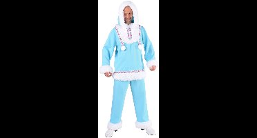 Eskimo kostuum Ice-Blue man - Maat 48